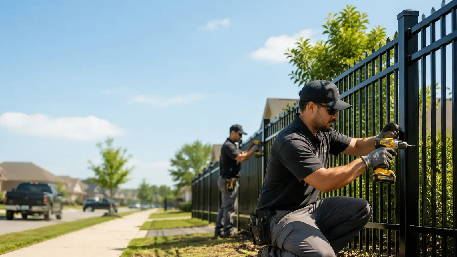 Metal Fence Installation in Richland, NY